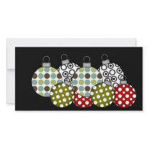 Retro Christmas Balls T-shirts and Gifts photo cards by christmasshop Retro Christmas Balls T-shirts and Gifts photo cards