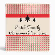 Retro Christmas Binders