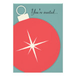 Retro Christmas Party Invitation