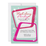 Retro Christmas Party Invitations