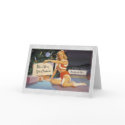 Retro Christmas Pin Up cards