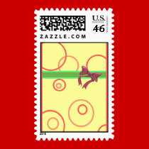 RETRO CHRISTMAS POSTAGE postage