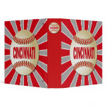 RETRO CINCINATTI BASEBALL BINDER