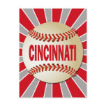 RETRO CINCINNATI BASEBALL POSTCARDS