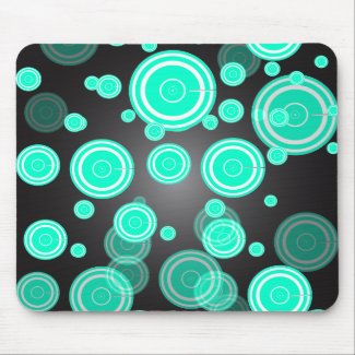 Retro Circle Mousepad mousepad