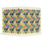 Retro Circles 1" Binder