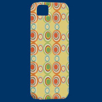 retro circles 50s pop vintage iphone 5 case casemate cases