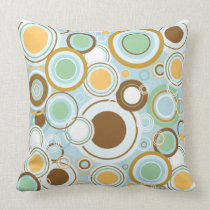 Retro circles, anyone? pillows