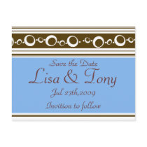 Retro circles - Customized postcards by myhome71 Retro circles - Customized postcards