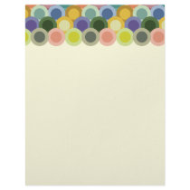 Retro Circles Letterhead