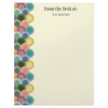 Retro Circles Letterhead