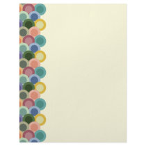 Retro Circles Letterhead