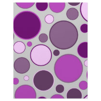 retro circles personalized letterhead