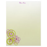 Retro Circles Letterhead