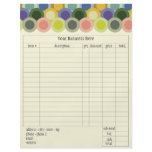 Retro Circles Order Form flyers