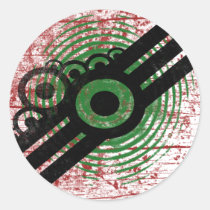 RETRO CIRCLES STICKERS stickers