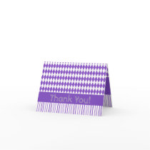 Retro Circles: Thank You Card cards