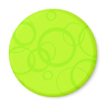 retro citrus circles magnets