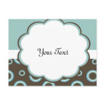 Retro Cloud Custom Postcard