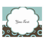 Retro Cloud Custom Postcard