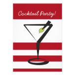 retro Cocktail party Invitation invitations