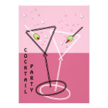 retro Cocktail party Invitation invitations