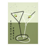 retro Cocktail party Invitation invitations