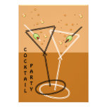retro Cocktail party Invitation invitations