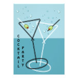 retro Cocktail party Invitation invitations