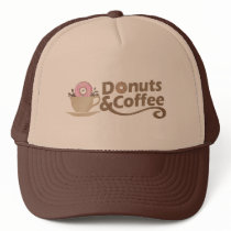 Retro Coffee & Donuts hats