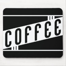 retro coffee mousepad