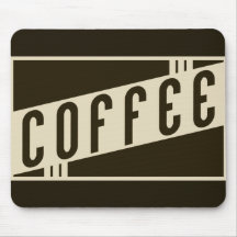retro coffee mousepad