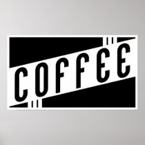 retro coffee poster
