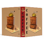 retro coffeemill binders