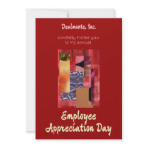 retro collage personalized announcements