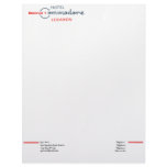 Retro Commodore Hotel Letterhead Design