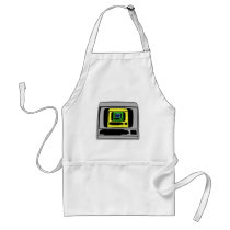 "Retro Computer aprons by wildbarrier "Retro Computer aprons