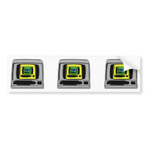 "Retro Computer Bumper Stickers