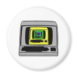 "Retro Computer magnets