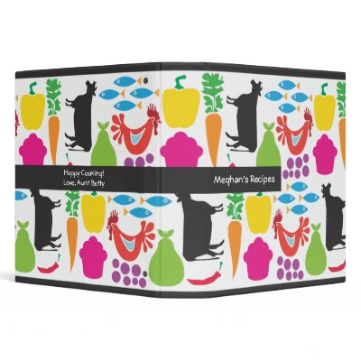 Retro Cookbook  - Recipe Binder