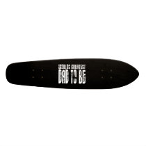 Retro Cool Dads to Be : World's Greatest Dad to be Skateboard Deck