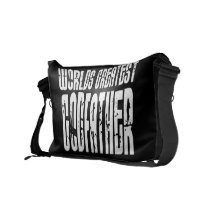 Retro Cool Godfathers : World's Greatest Godfather Courier Bags