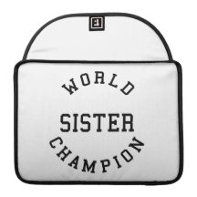 Retro Cool Sisters Gifts World Champion Sister Sleeves For MacBooks