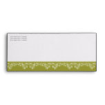Retro Damask Filigree Elegant Olive Green 2
