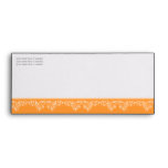 Retro Damask Filigree Elegant Orange 2
