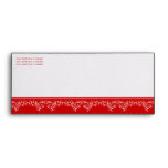 Retro Damask Filigree Elegant Red 2
