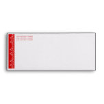 Retro Damask Filigree Side Elegant Red 2