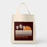 Retro Daytona Beach Canvas Bag