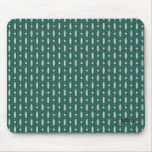Retro Design Beaded Curtain Turquoise Mouse Mats