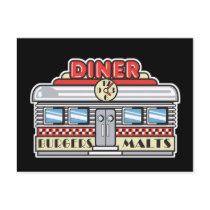 retro diner design postcards by doonidesigns retro diner design postcards